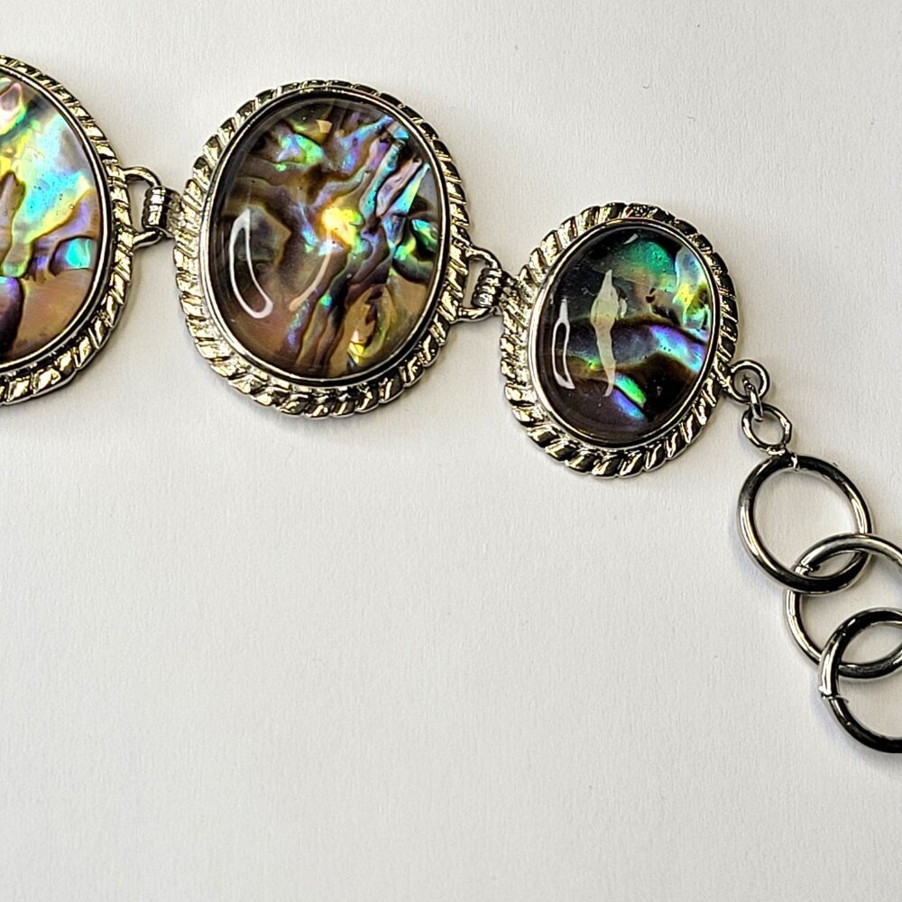 Unique Abalone Biwa Shell Bracelet - Picture 16 of 16